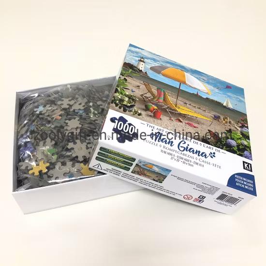 Rompecabezas personalizado de 1000 piezas de 550 piezas Eco